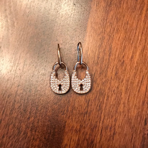 michael kors key earrings